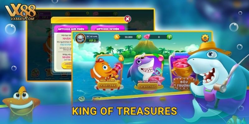 King of Treasures chiến thuật – Thử thách đỉnh cao tại Vx88 7 King of Treasures chiến thuật – Thử thách đỉnh cao tại Vx88